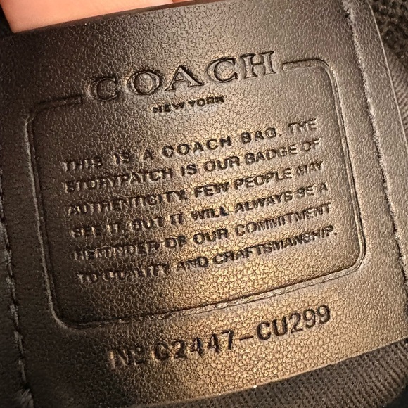 Coach Tote 20 in Colorblock Canvas & Leather - CU299 - Picture 3 of 13